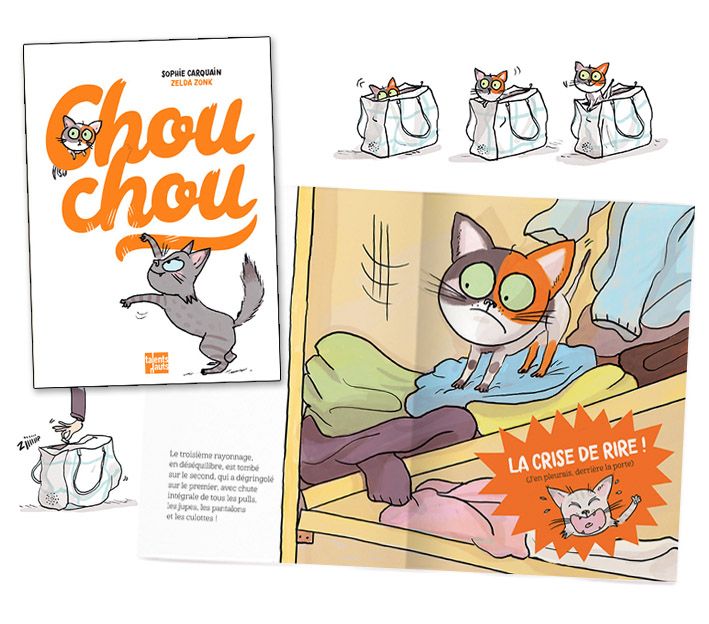Chouchou, album - zelda zonk - illustrateurs/rices